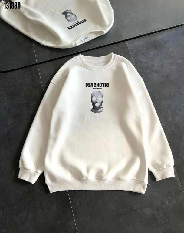 White Thief Ön Arka Baskılı (Unisex sweatshirt)