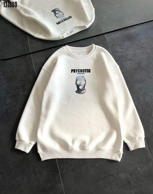 White Thief Ön Arka Baskılı (Unisex sweatshirt)